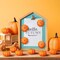 50 Pcs Mini Resin Pumpkins – Tiny Thanksgiving and Fall Decorations for Crafts, Vases, Table Centerpieces, DIY Projects, Home & Party Decor (Orange)